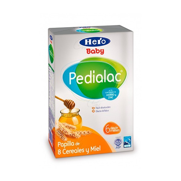 PEDIALAC PAPILLA 8 CEREALES Y MIEL 600 G