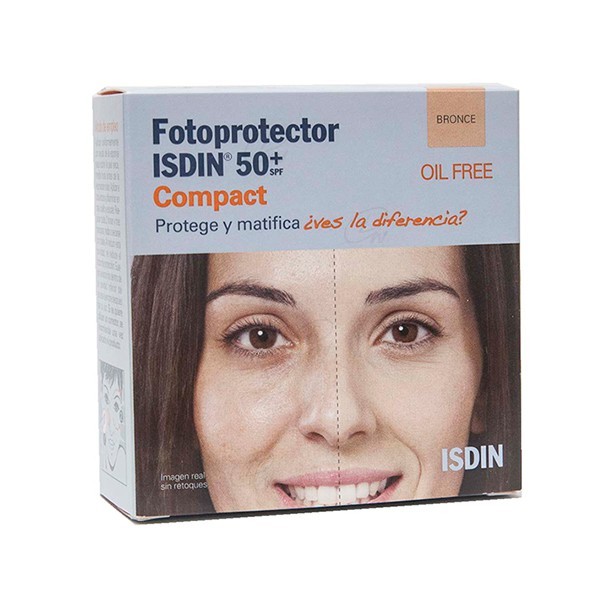 FOTOPROTECTOR ISDIN COMPACT SPF50 BRONCE 10 G