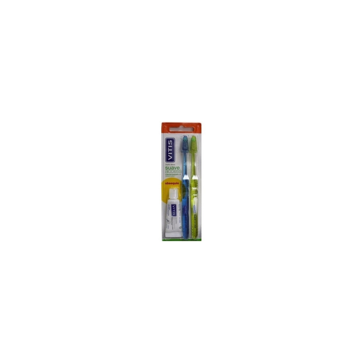 CEPILLO DENTAL ADULTO SUAVE BLISTER 2 U
