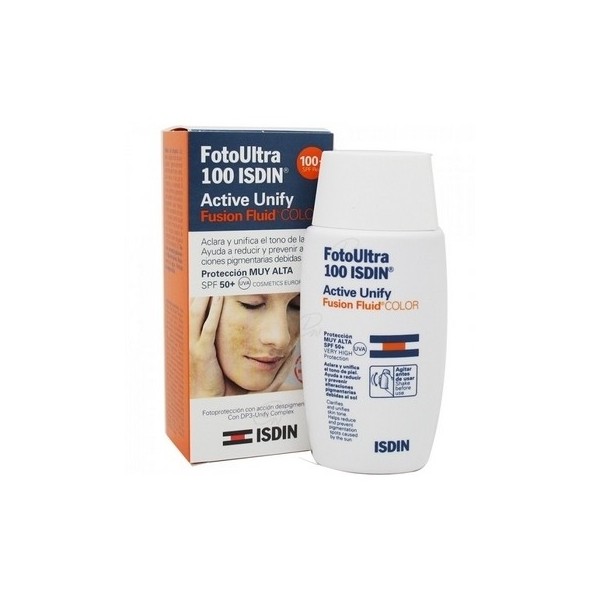 FOTOULTRA ISDIN ACTIVE UNIFY FUSION FLUID COLOR 50 ML