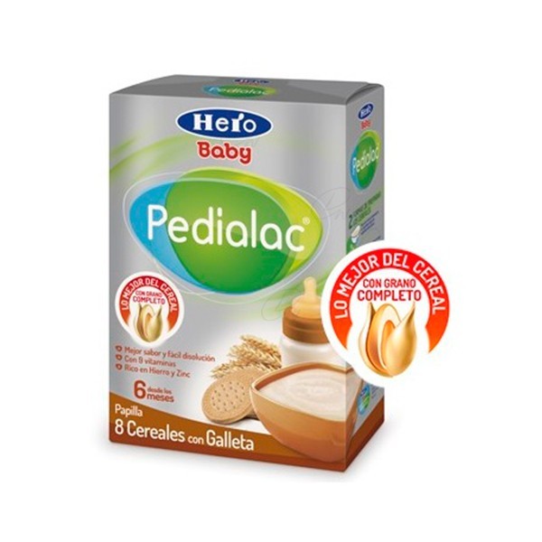PEDIALAC PAPILLA 8 CEREALES CON GALLETAS 500 G