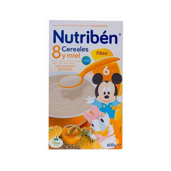 NUTRIBEN 8 CEREALES Y MIEL FIBRA 300 G