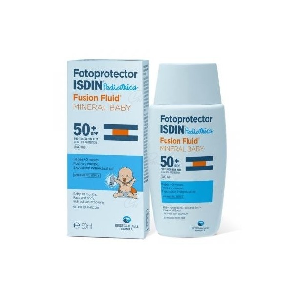 FOTOPROTECTOR ISDIN 50FLUID BABY 50