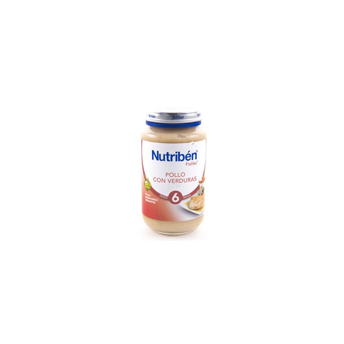 NUTRIBEN POLLO CON VERDURAS POTITO GRANDOTE 250 G