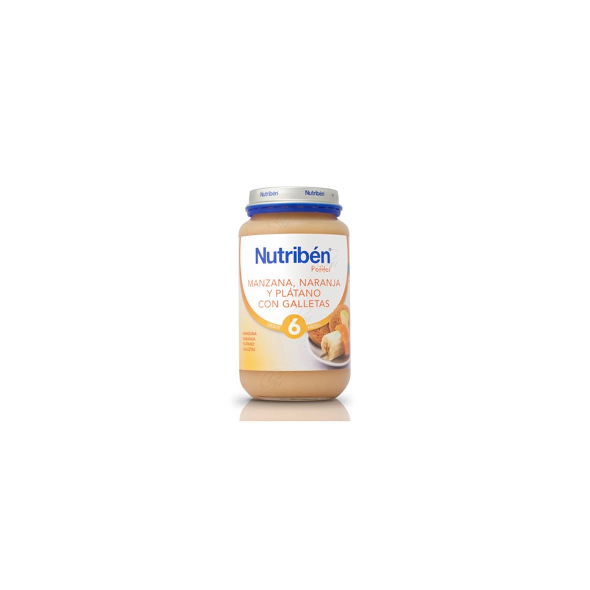 NUTRIBEN MANZANA NARANJA PLATANO Y GALLETA...