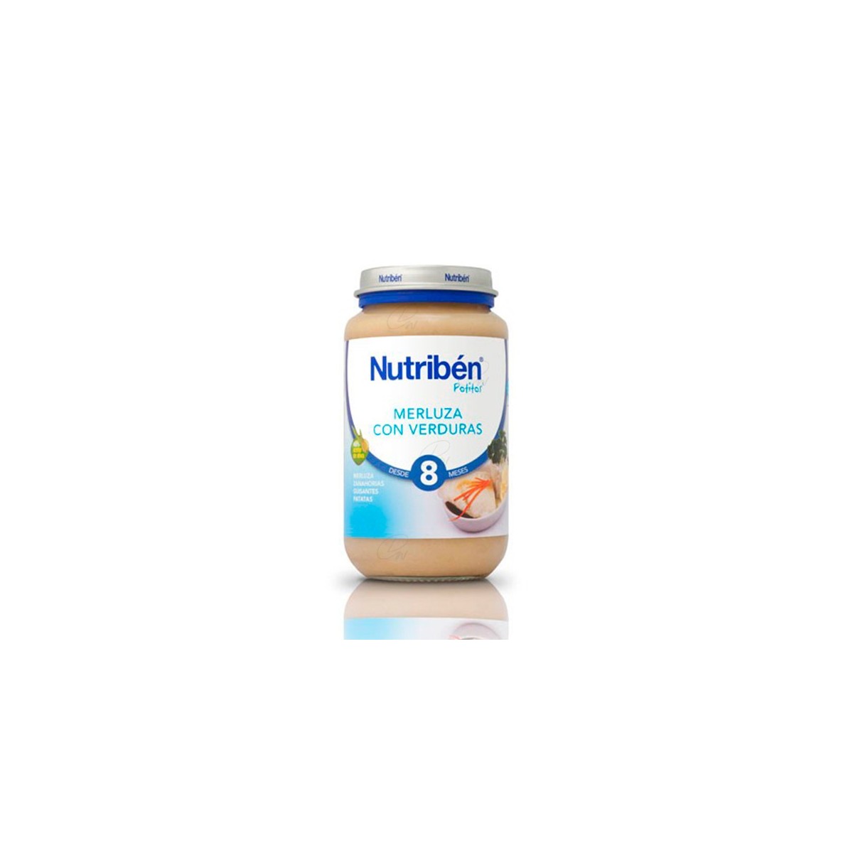 NUTRIBEN MERLUZA CON VERDURA POTITO GRANDOTE 250 G
