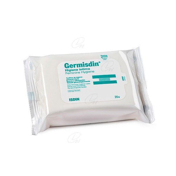 GERMISDIN HIGIENE INTIMA TOALLITAS 20 TOALLITAS