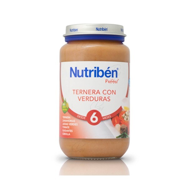 NUTRIBEN TERNERA CON VERDURA POTITO GRANDOTE 250 G