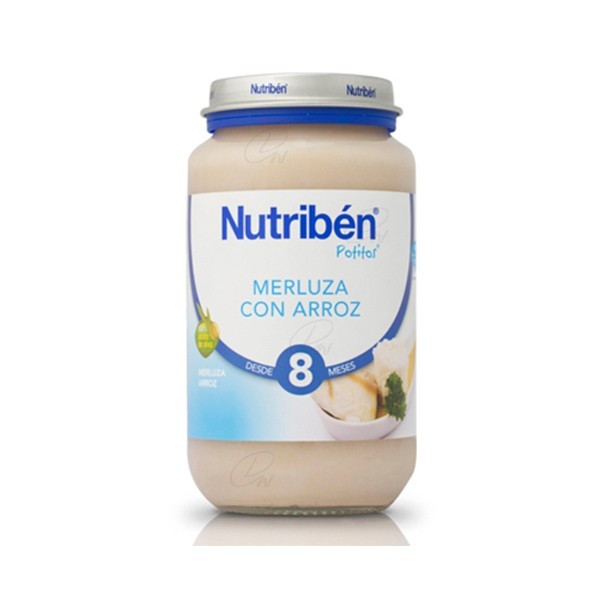 NUTRIBEN MERLUZA CON ARROZ POTITO GRANDOTE 250 G