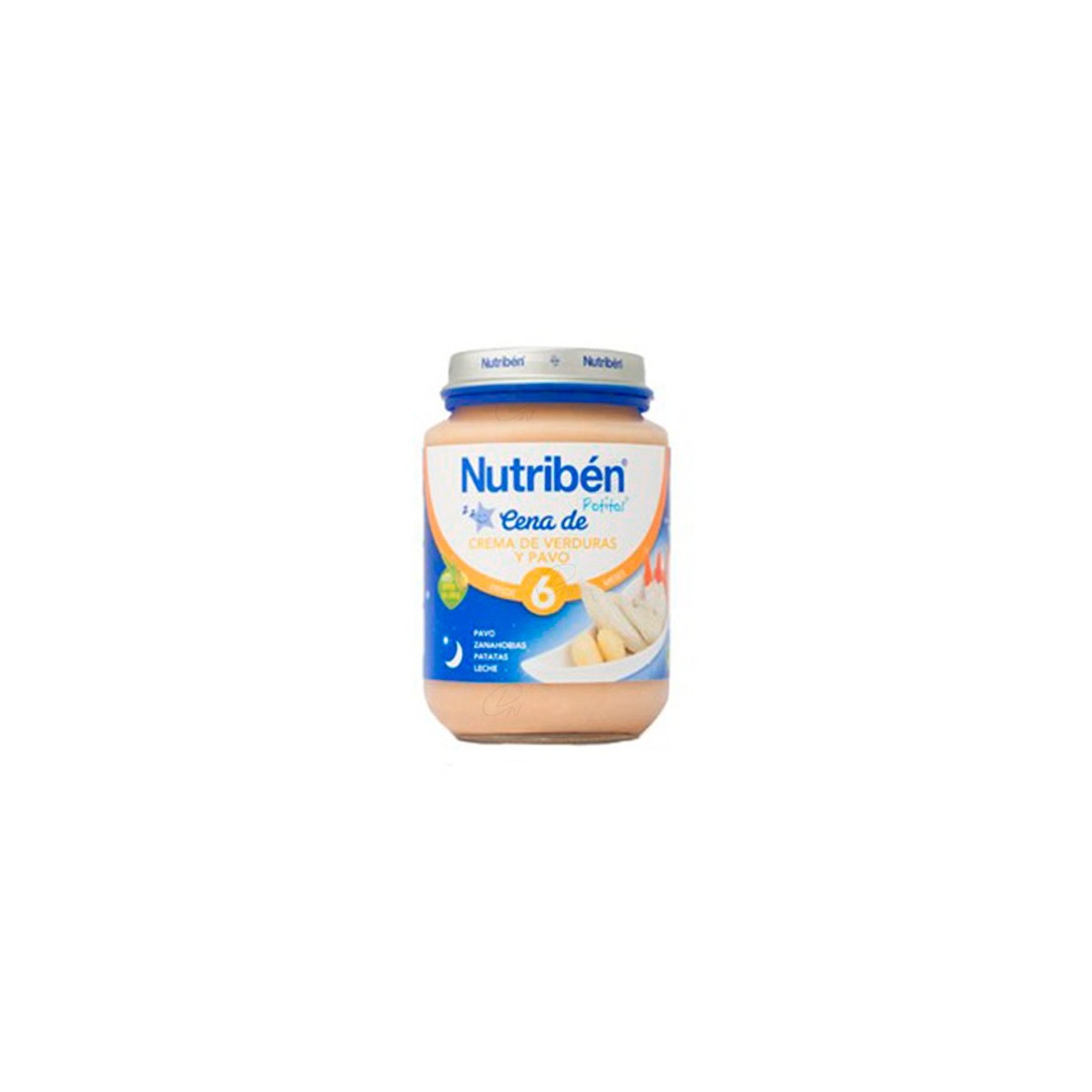NUTRIBEN CENA CREMA VERDURA CON PAVO POTITO...