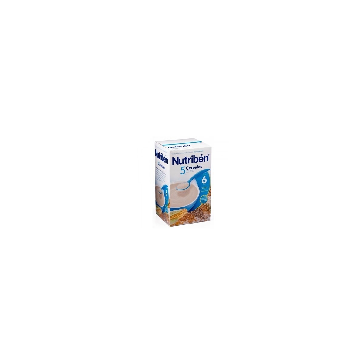 NUTRIBEN PAPILLA 5 CEREALES FIBRA 600 G